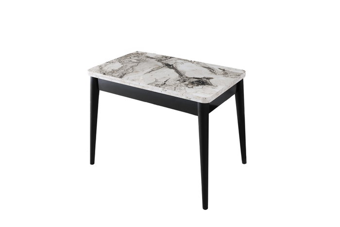 Hanah Home Dolunay - 1281 Mesa de comedor extensible mármol blanco Hanah Home Dolunay - 1281 Mesa de comedor extensible mármol blanco